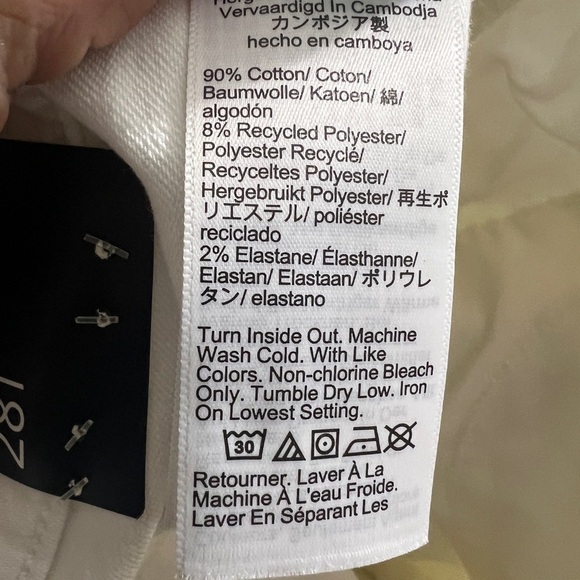 NEW J. Crew Factory White Mid-Rise Flare Crop Signature Stretch Jeans T28 - Picture 6 of 8